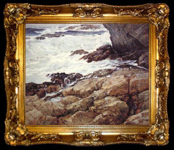 framed  William Ritschel No Man s Land aka Dat Devil Sea, ta009-2